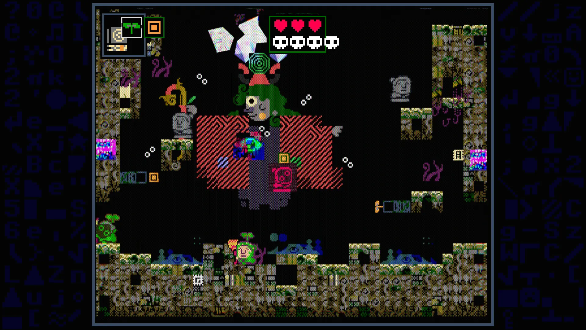 老奶奶清理魔法地窖/Babushka's Glitch Dungeon 游戏截图