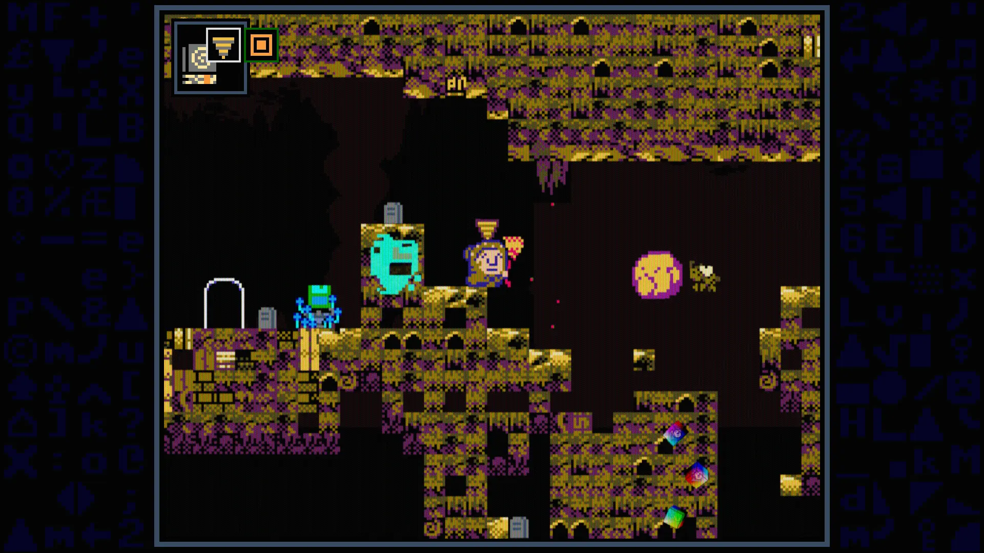 老奶奶清理魔法地窖/Babushka's Glitch Dungeon 游戏截图