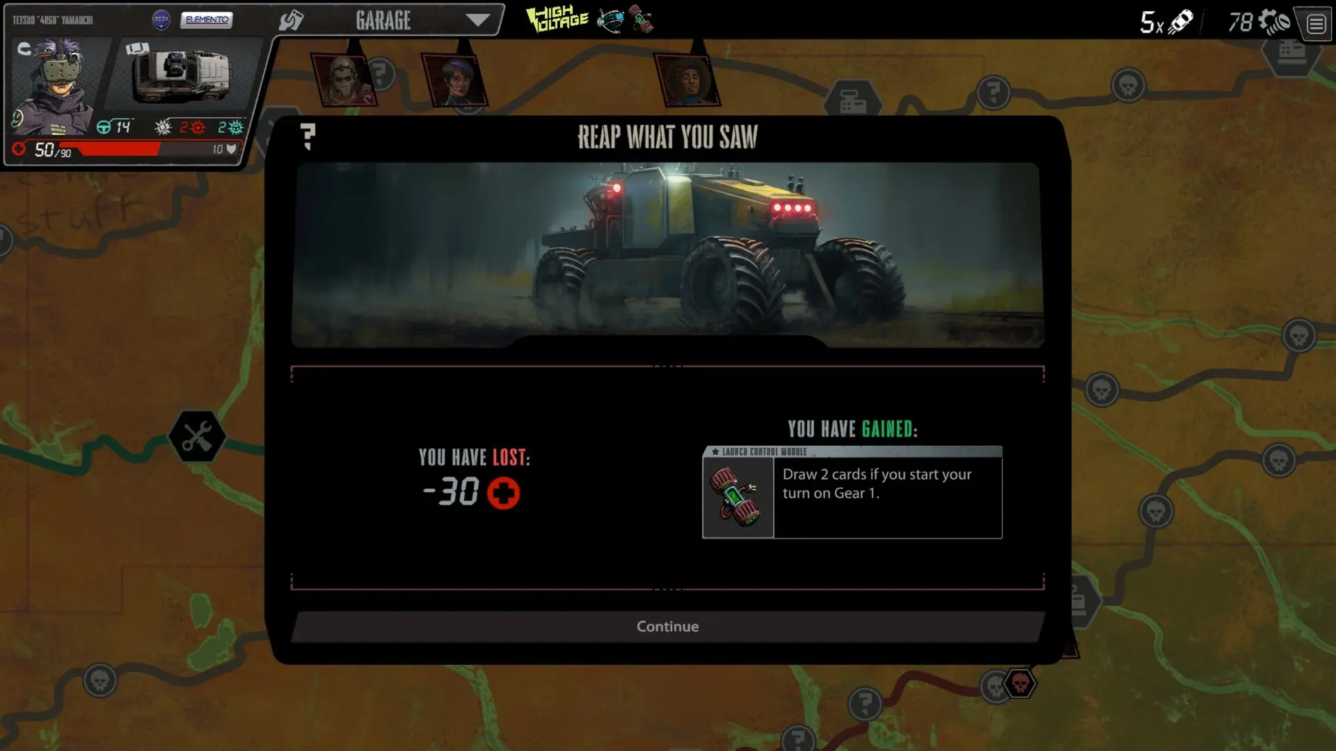狂飙之路:卡牌竞逐/Death Roads: Tournament 游戏截图