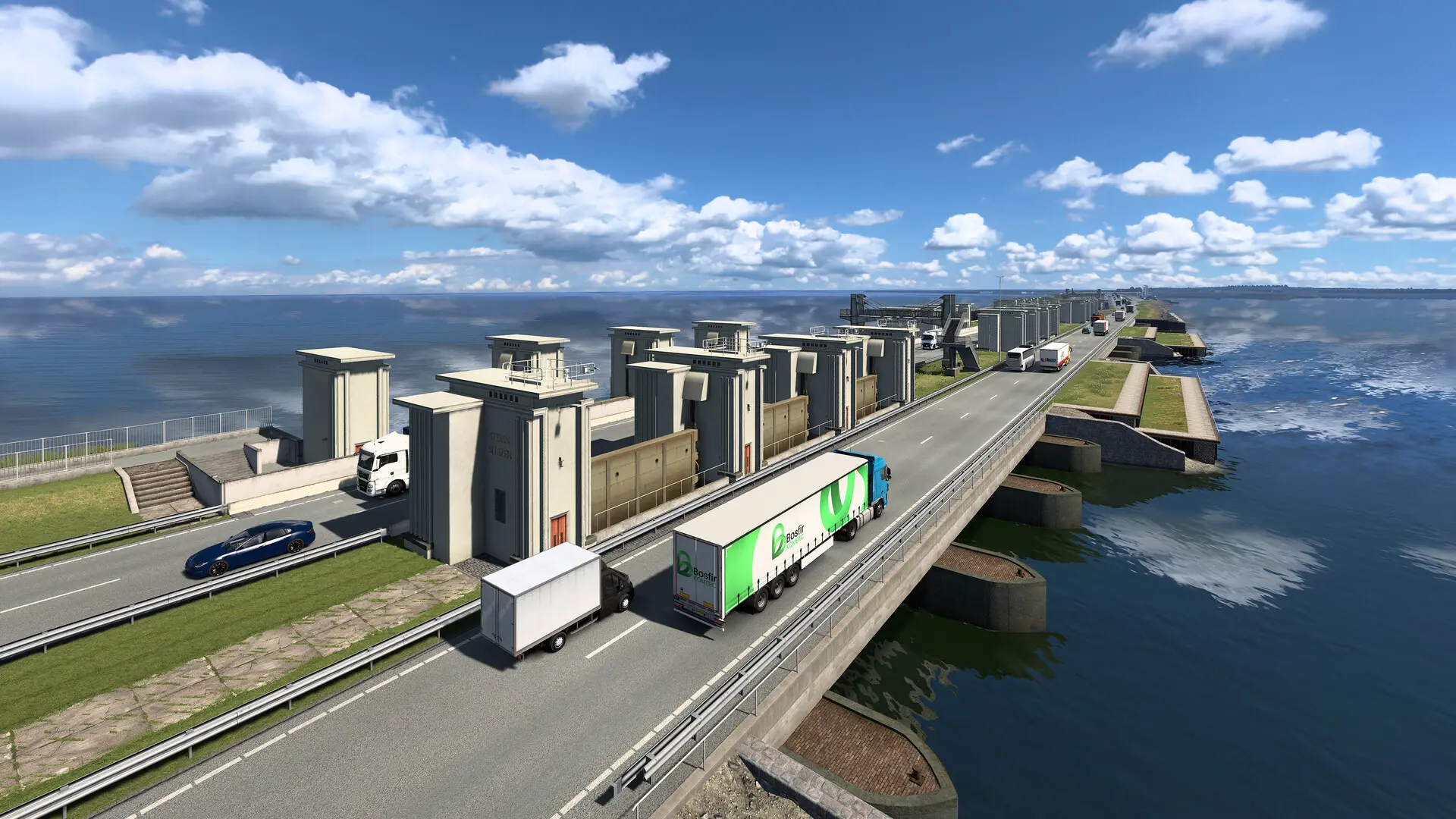 欧洲卡车模拟2/Euro Truck Simulator 2/支持网络联机 游戏截图