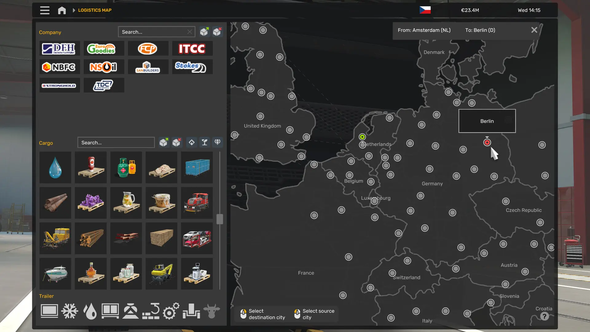 欧洲卡车模拟2/Euro Truck Simulator 2/支持网络联机 游戏截图