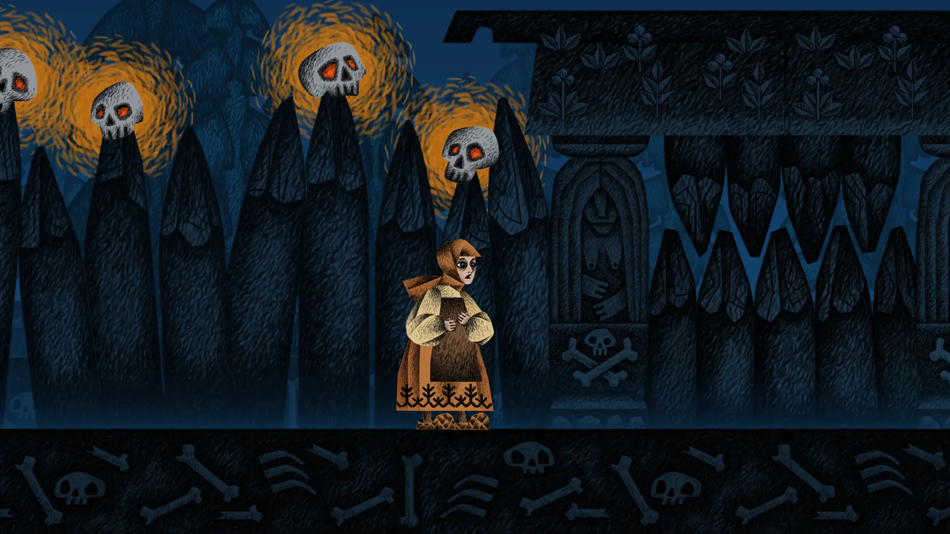 瓦西丽莎与巴巴雅嘎/Vasilisa and Baba Yaga 游戏截图