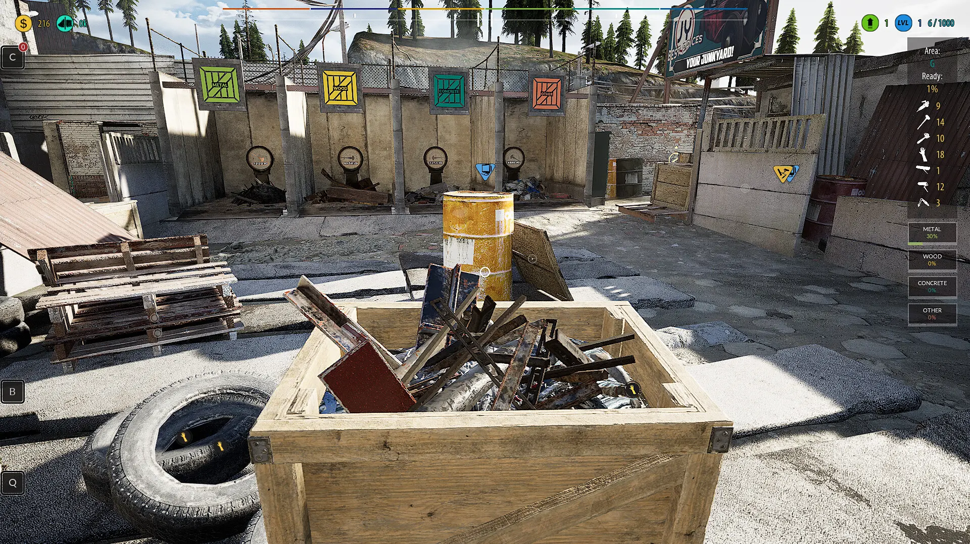 废品场模拟/垃圾场模拟器/Junkyard Simulator 游戏截图
