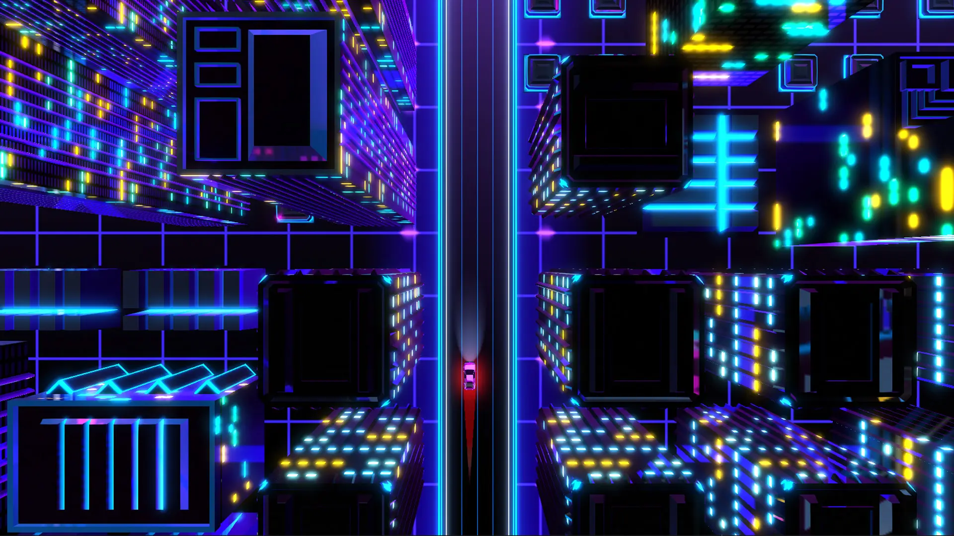 霓虹飞车/Neon Drive 游戏截图
