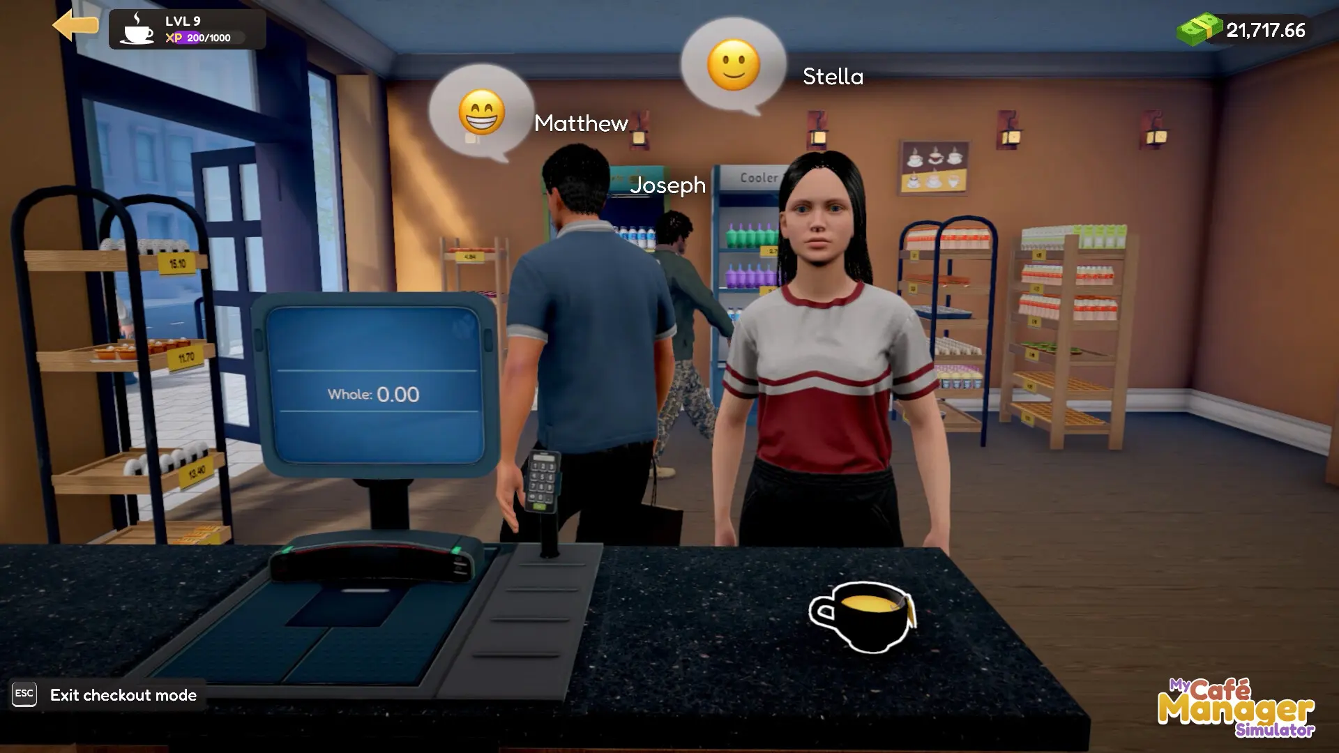 咖啡店主理人模拟器/My Cafe Manager Simulator 游戏截图
