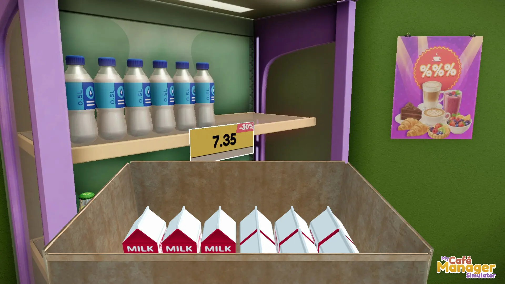 咖啡店主理人模拟器/My Cafe Manager Simulator 游戏截图