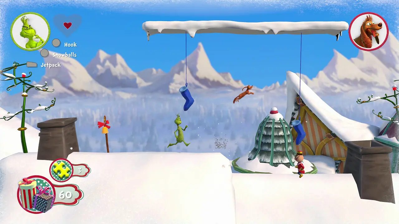 圣诞怪杰:圣诞大冒险/The Grinch: Christmas Adventures 游戏截图