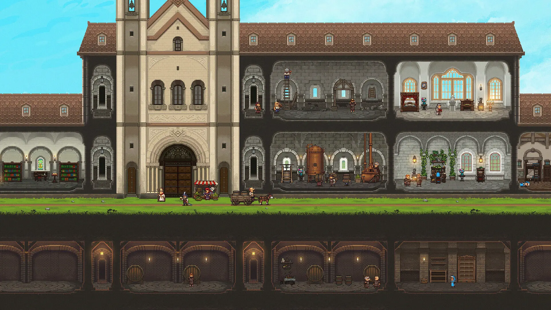 修道院酿酒大亨/Ale Abbey - Monastery Brewery Tycoon 游戏截图