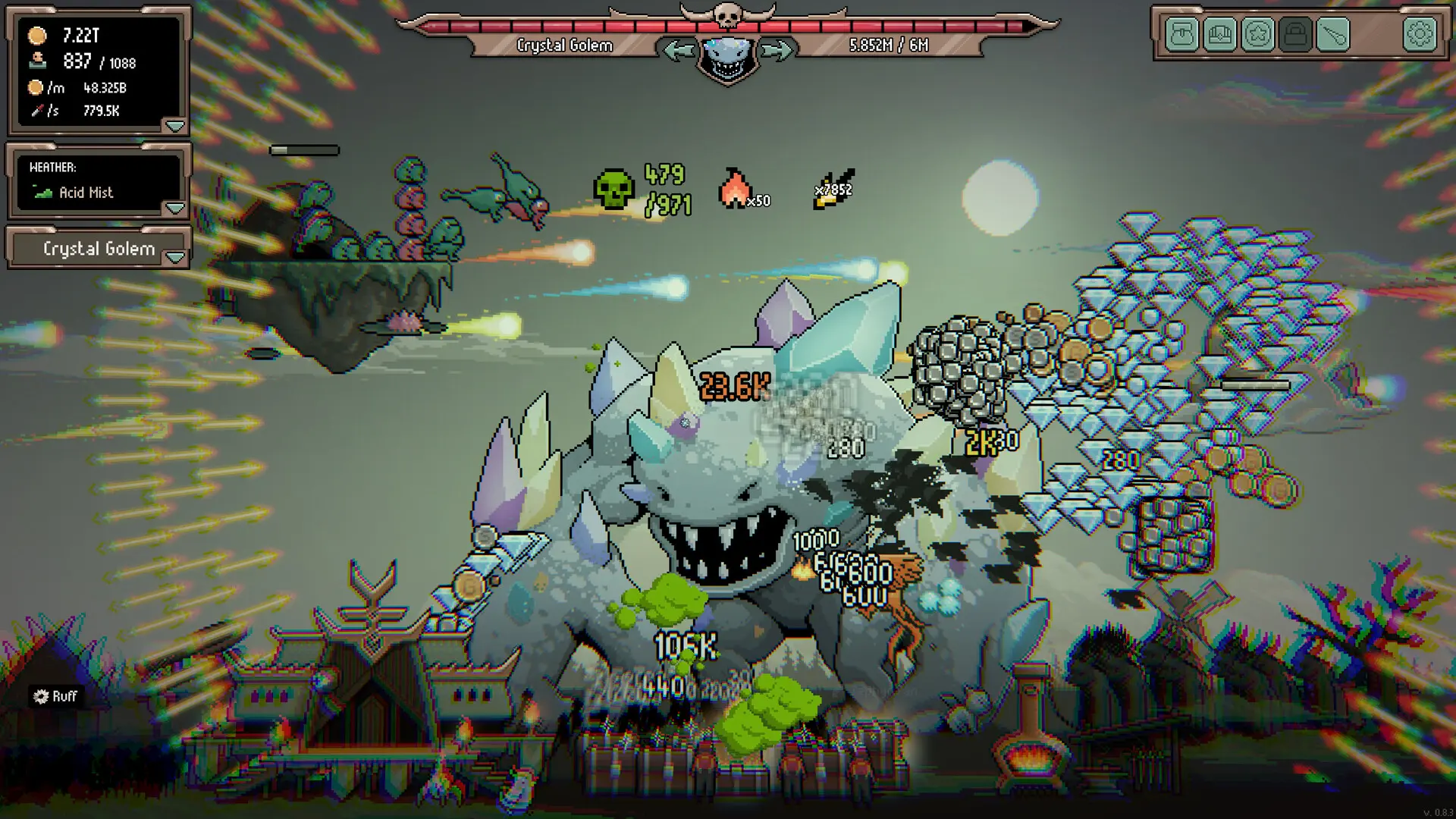 放置Boss战/IDLE BOSS RUSH 游戏截图