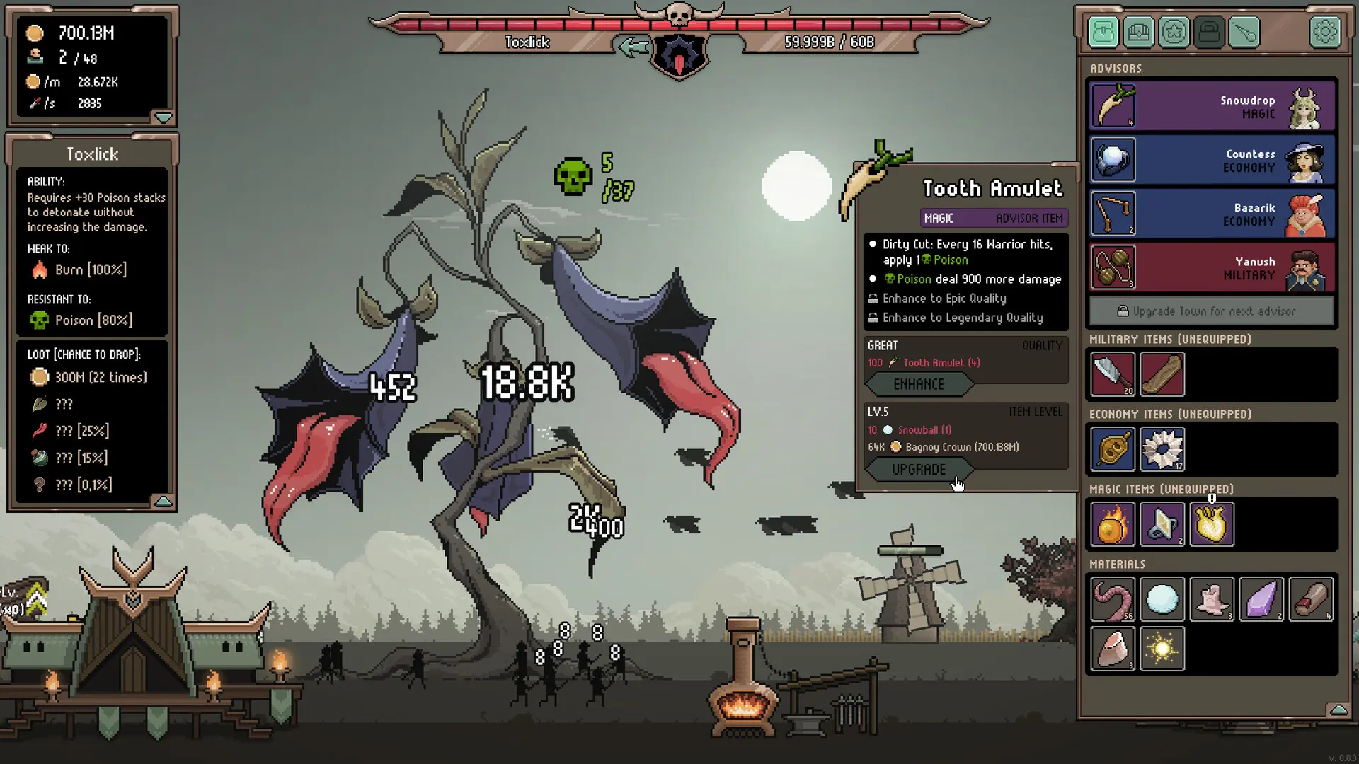 放置Boss战/IDLE BOSS RUSH 游戏截图