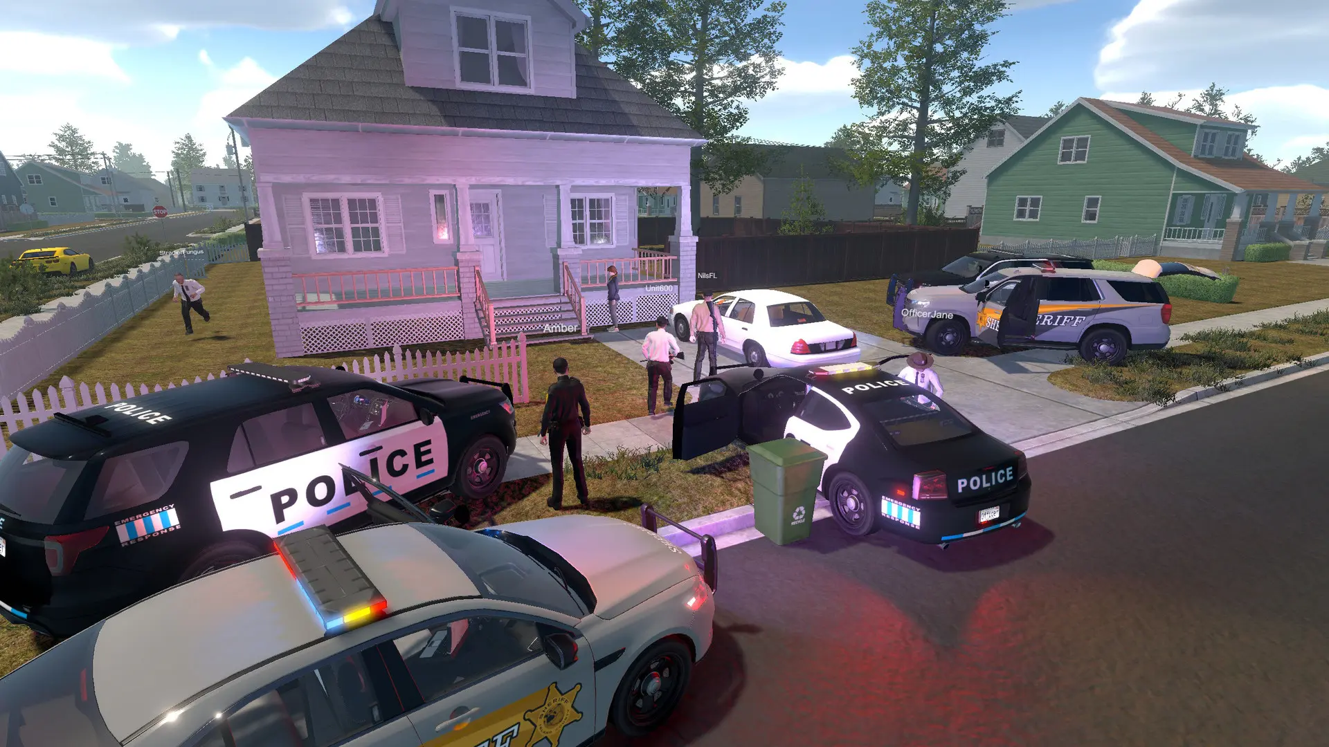 消防模拟/警情模拟/急救模拟/Flashing Lights - Police, Firefighting, Emergency Services Simulator 游戏截图
