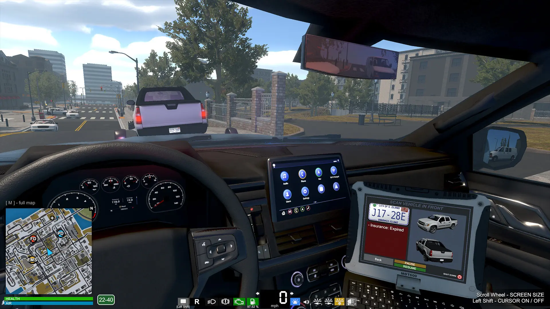 消防模拟/警情模拟/急救模拟/Flashing Lights - Police, Firefighting, Emergency Services Simulator 游戏截图