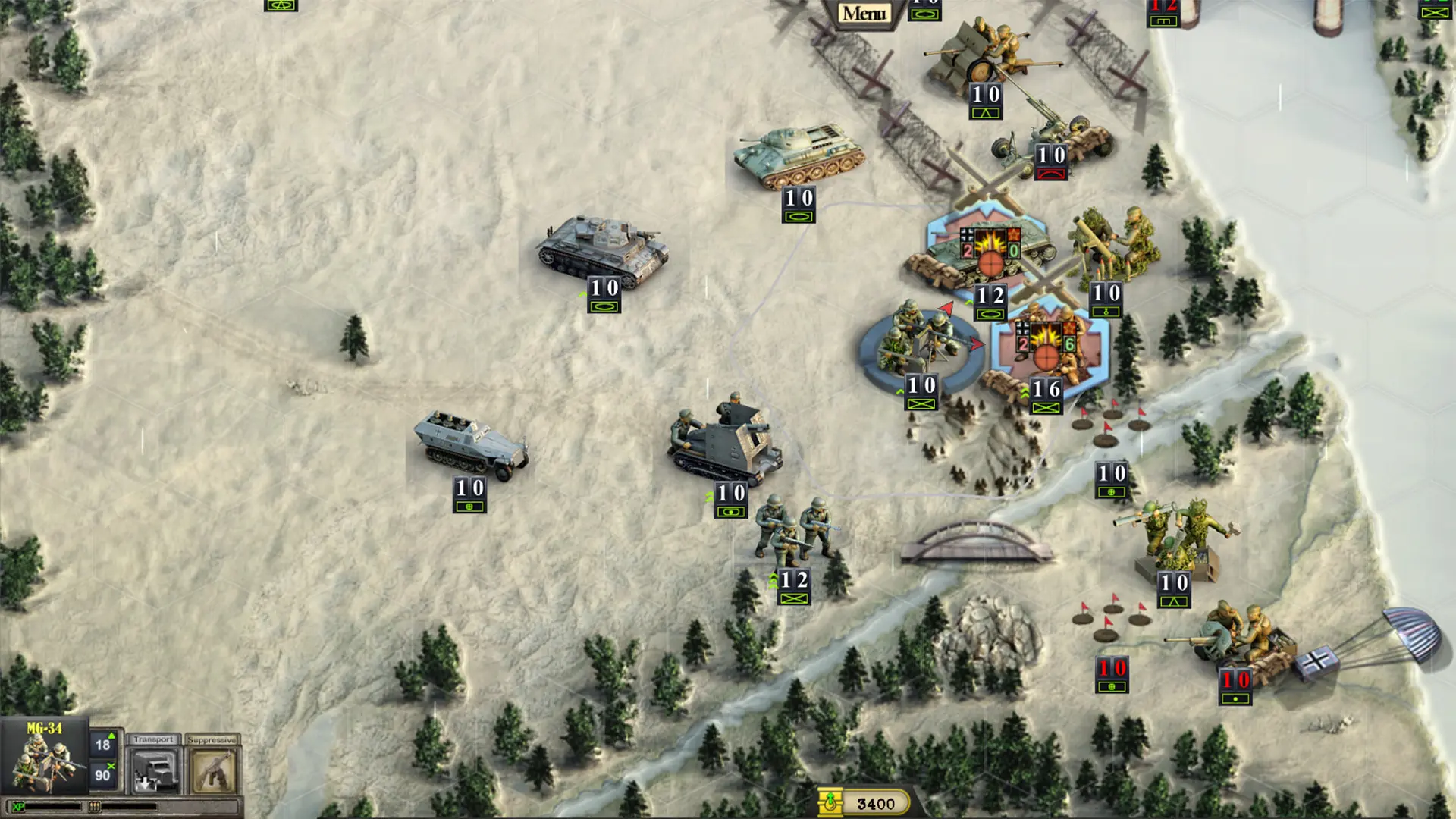 前线：装甲突击队！/Frontline: Panzer Blitzkrieg! 游戏截图
