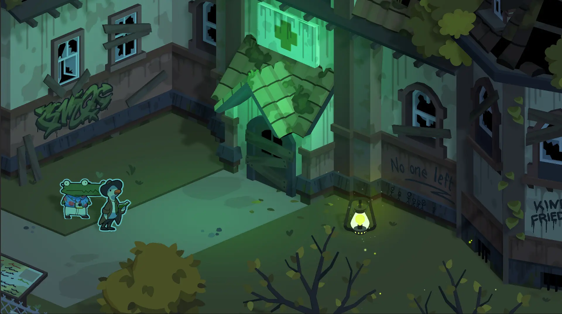 鸭鸭侦探:闹鬼露营地/Duck Detective: The Ghost of Glamping 游戏截图