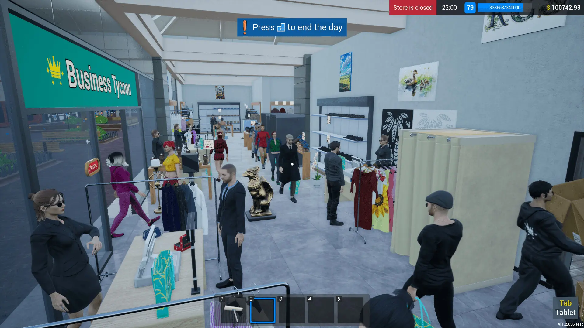 时尚梦想家/Retail Company Simulator 游戏截图