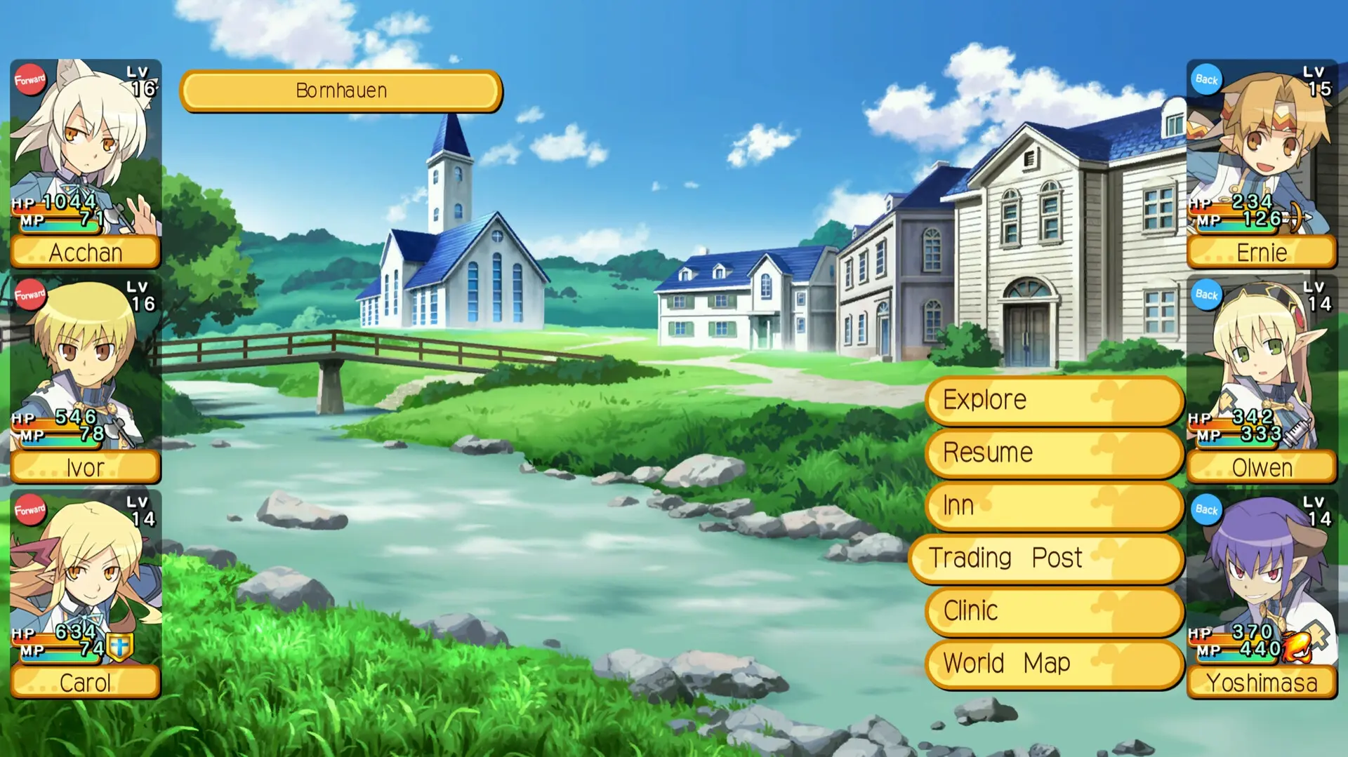 剑与魔法与学园3 复刻版/Class of Heroes 3 Remaster 游戏截图