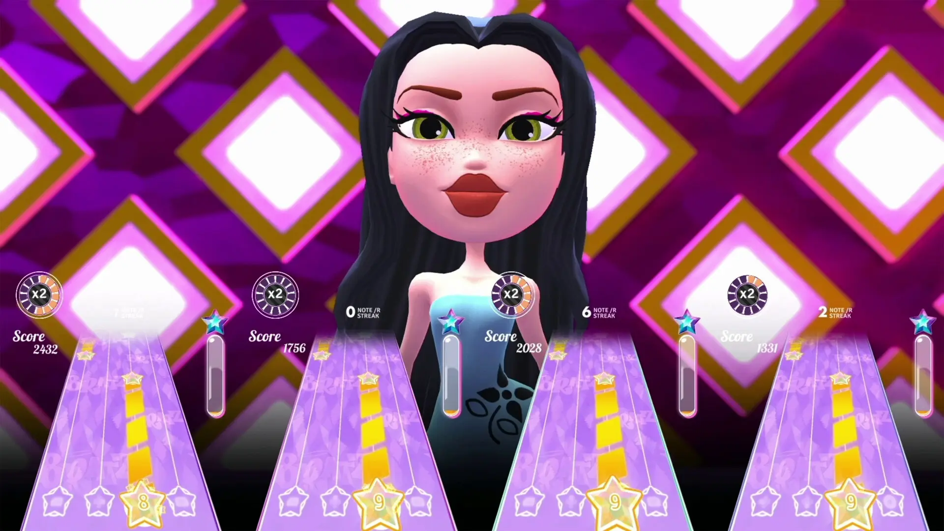 贝兹：节奏与风格/Bratz Rhythm & Style 游戏截图