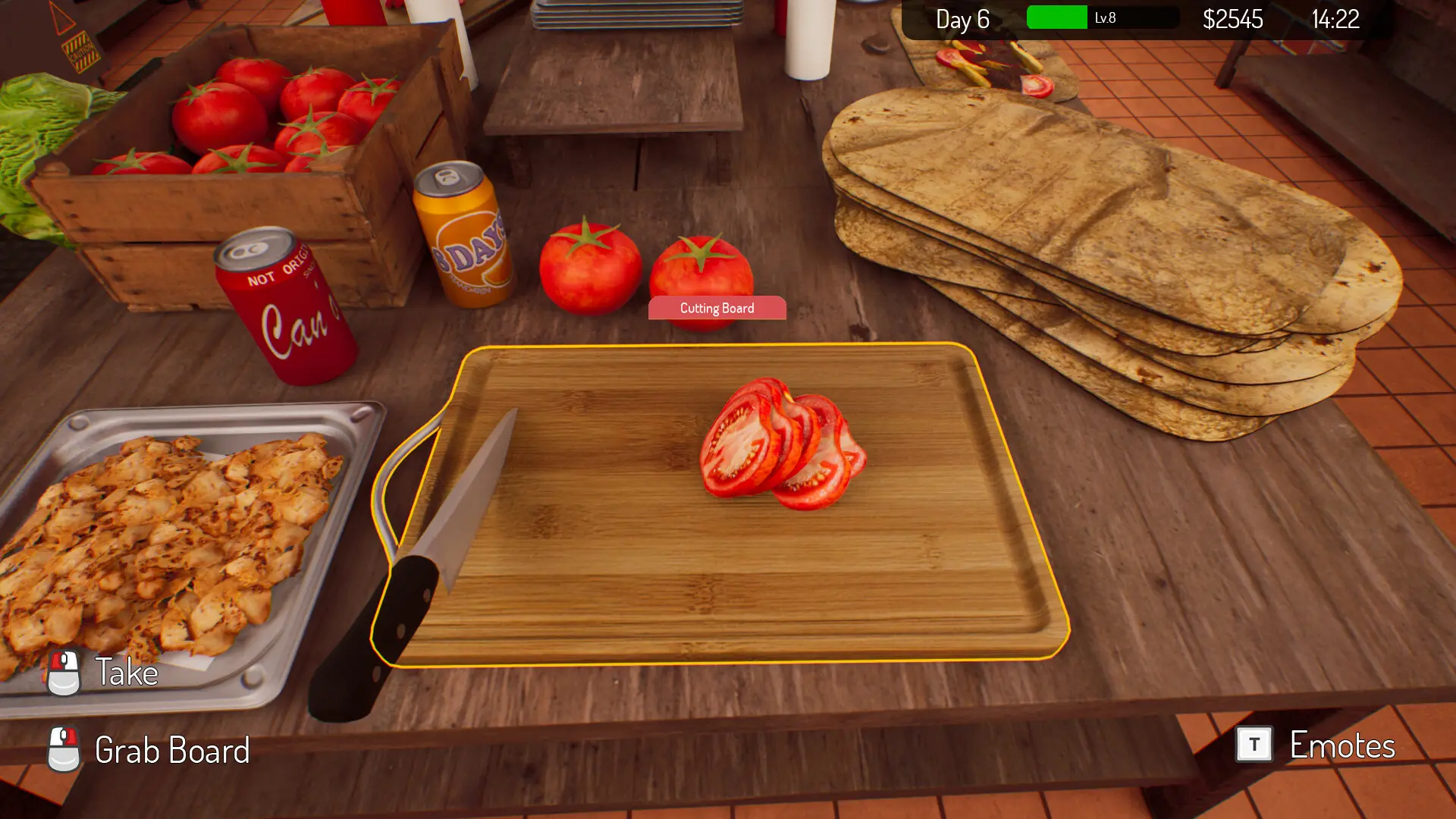 卷饼小店模拟器/Wrap House Simulator 游戏截图