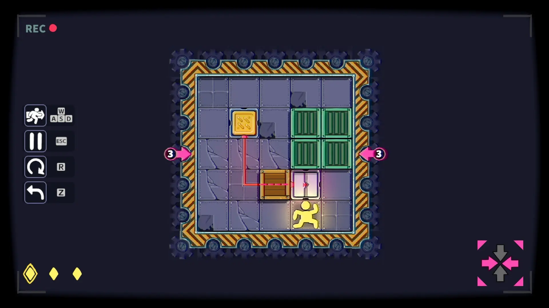 坍缩谜室/Shrink Rooms 游戏截图