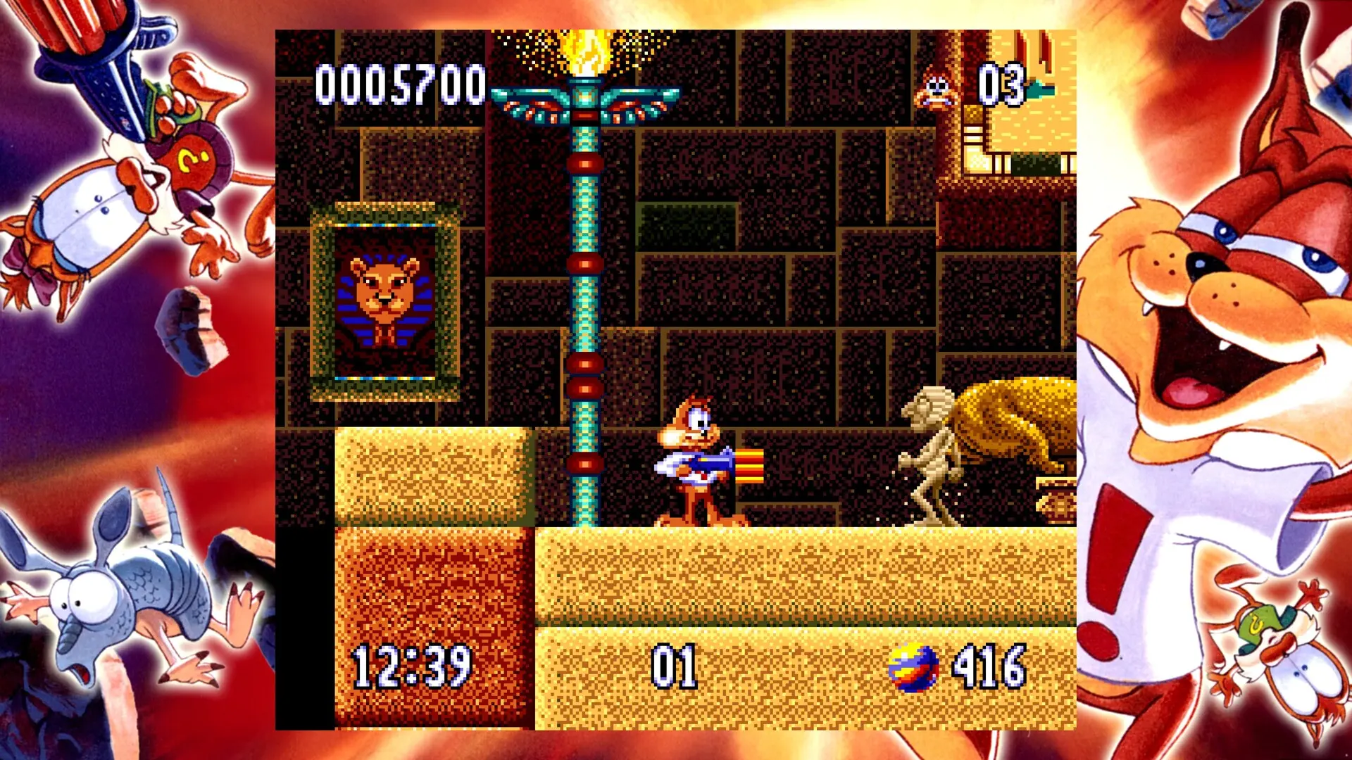 神经猫:完美合集/Bubsy in: The Purrfect Collection 游戏截图
