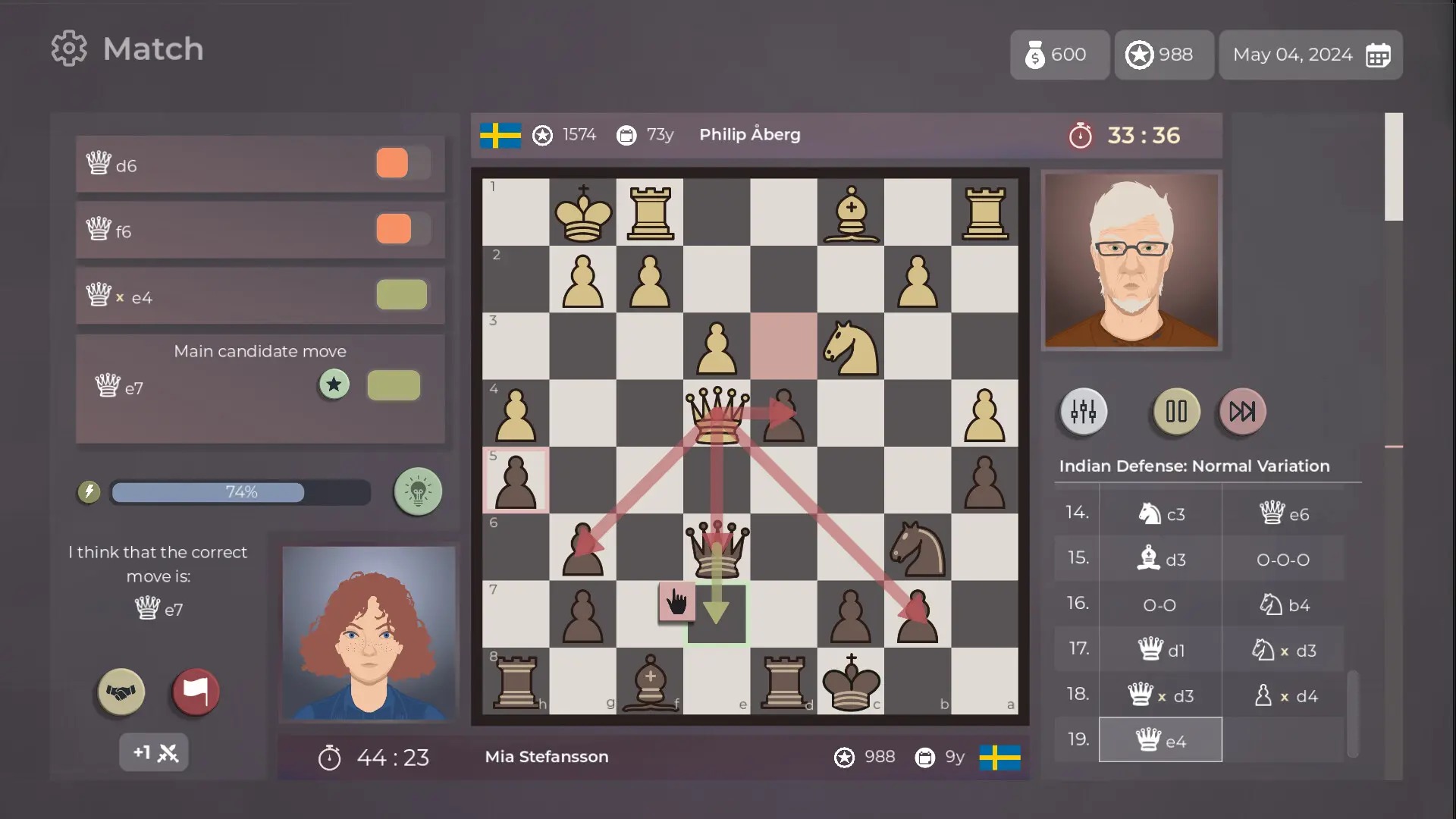 棋王之路/国际象棋大师/Master of Chess 游戏截图