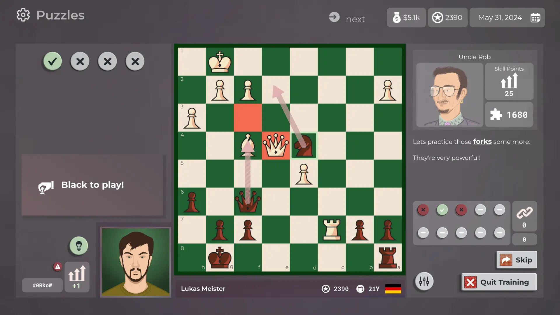 棋王之路/国际象棋大师/Master of Chess 游戏截图