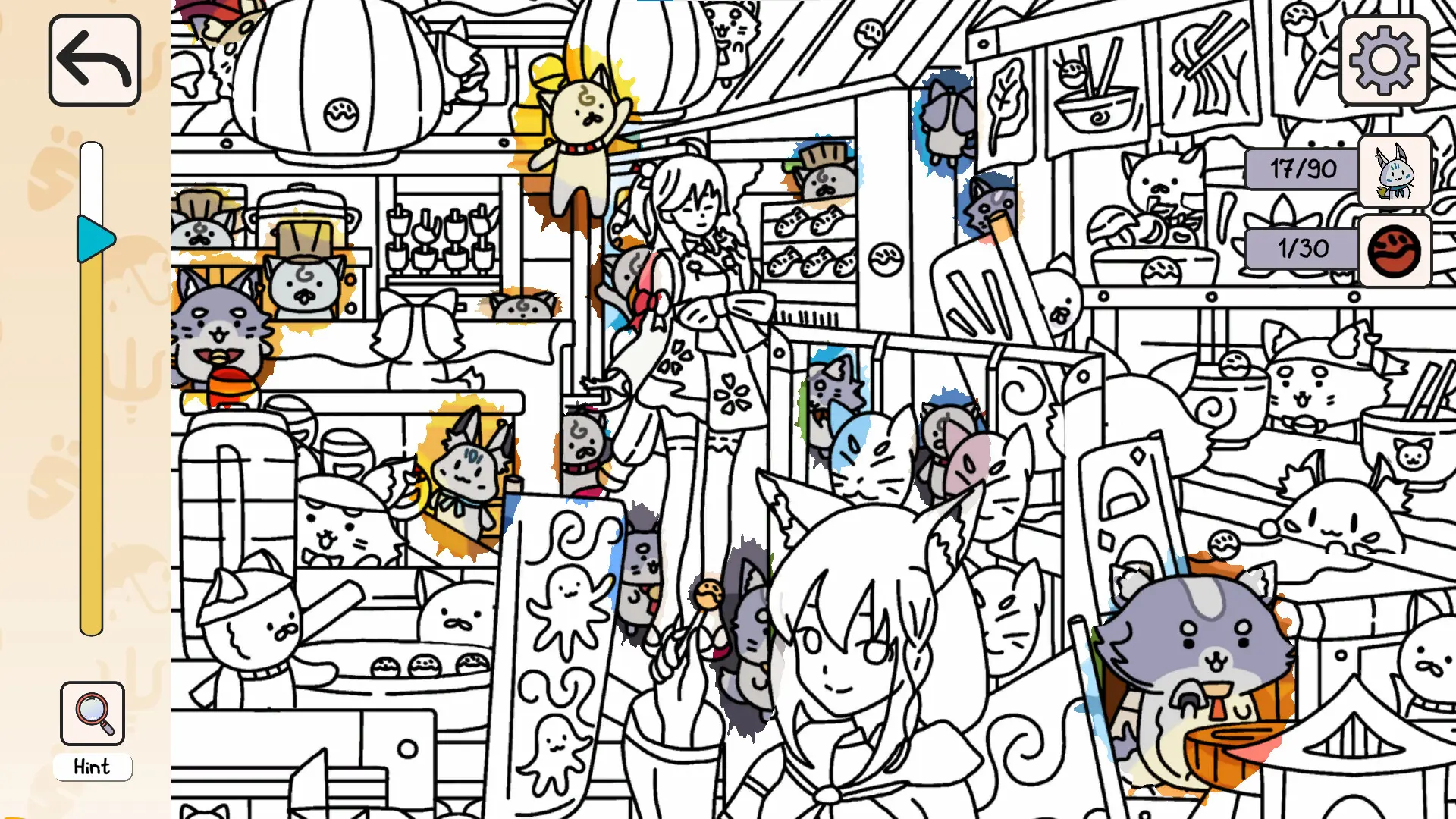 Holo Hidden：找出粉丝！/Holo Hidden - My Lovely Fans Can't Be This Hidden 游戏截图