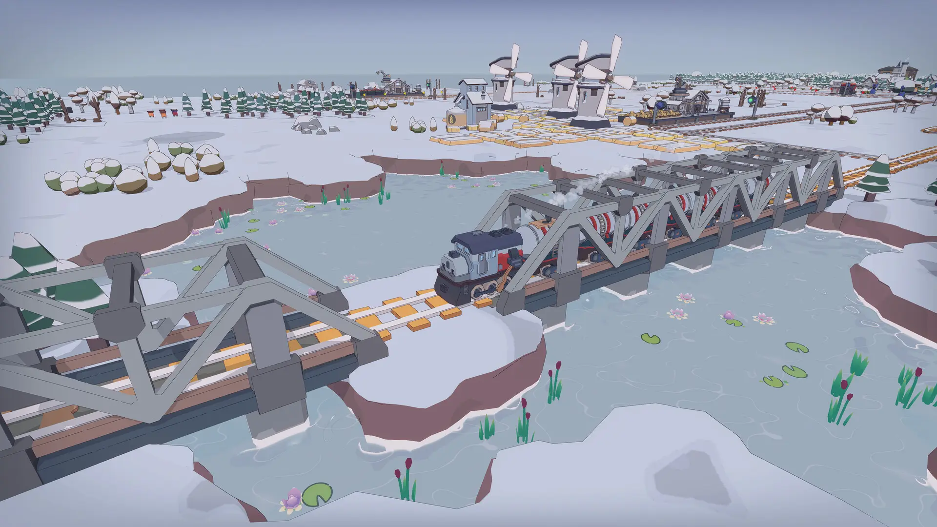 小小轨道:自动化铁路建造/Super Loco World Train Automation 游戏截图