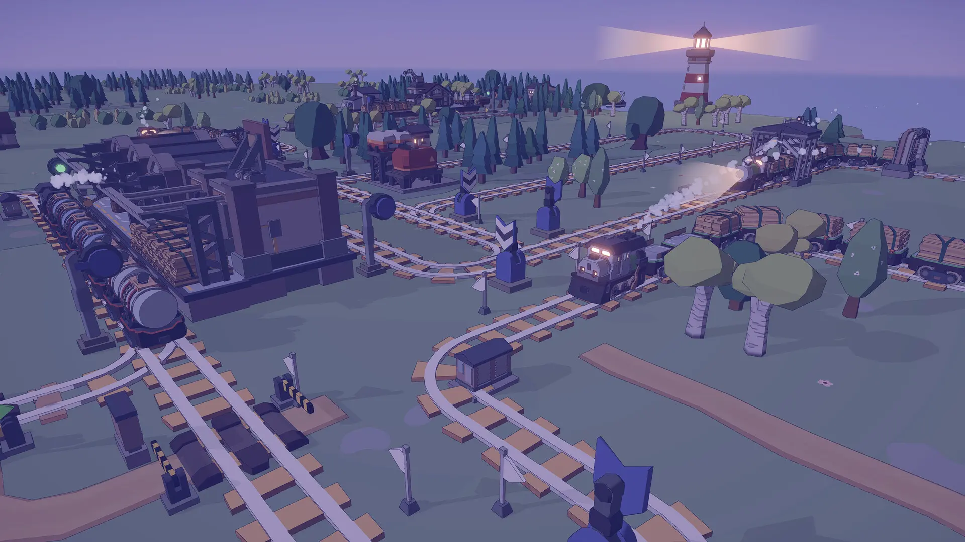 小小轨道:自动化铁路建造/Super Loco World Train Automation 游戏截图