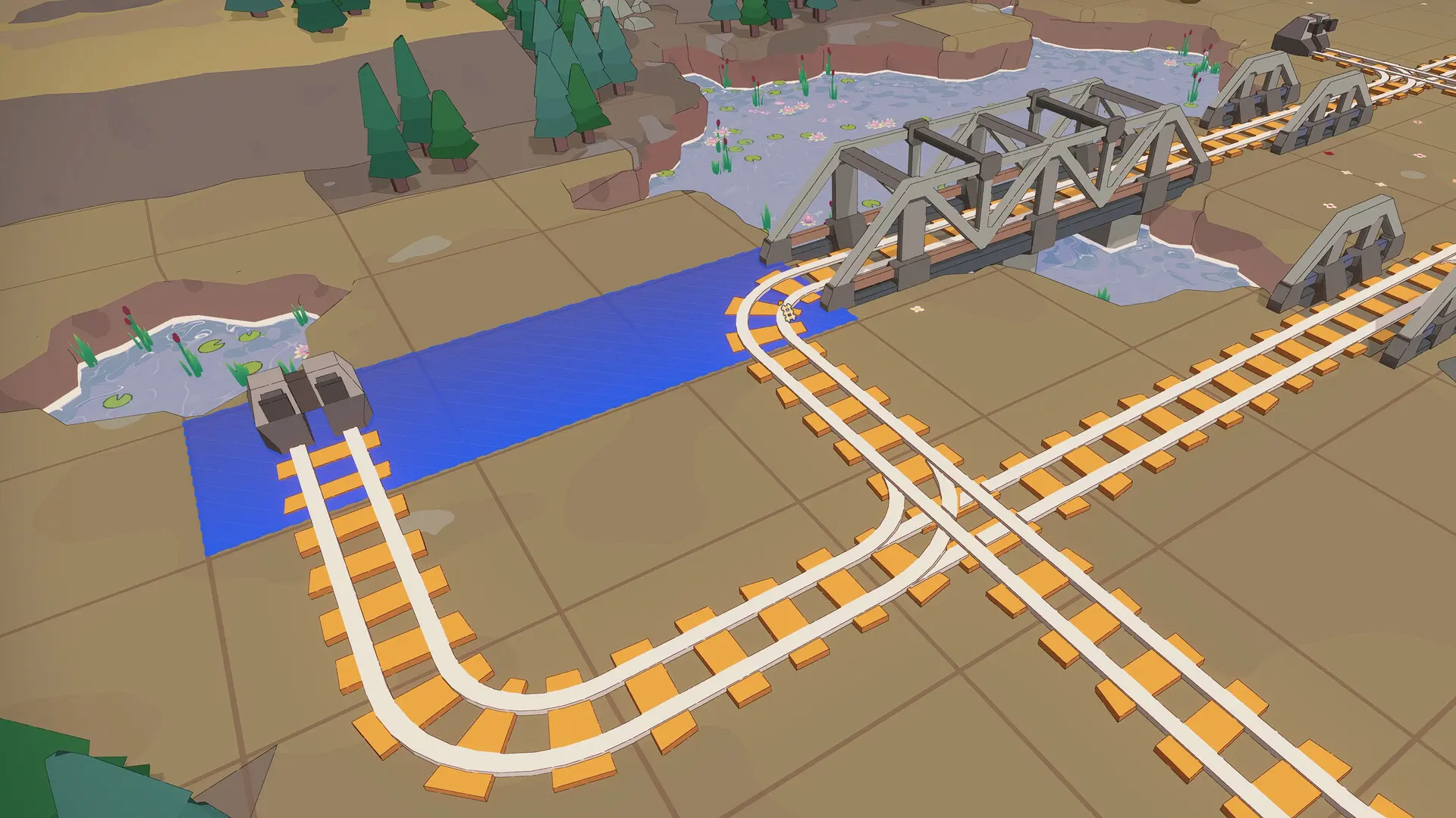 小小轨道:自动化铁路建造/Super Loco World Train Automation 游戏截图