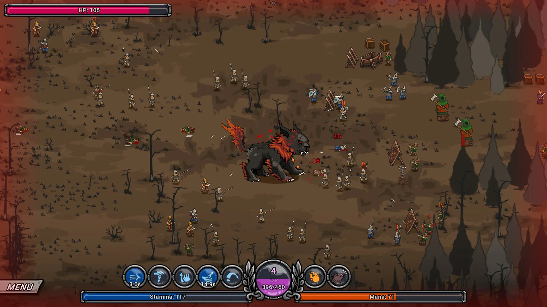 怪兽快跑:帝国的没落/Monster Run: Downfall of the Empire 游戏截图