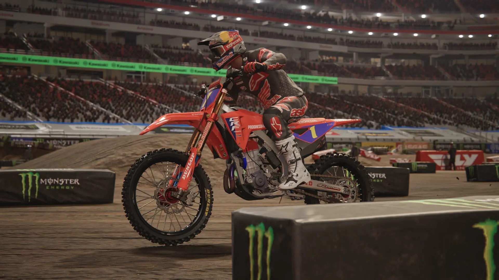 怪物能量超级越野赛车25/Monster Energy Supercross 25 - The Official Video Game 游戏截图