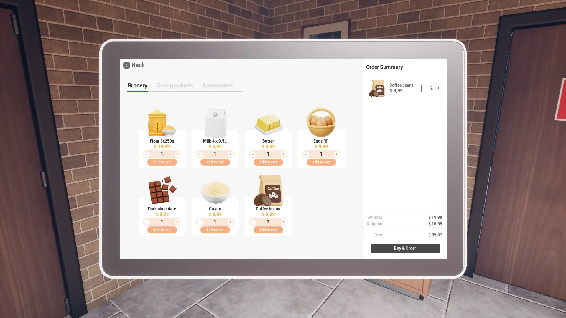 烘焙咖啡馆模拟器/Bakery Cafe Simulator/支持网络联机 游戏截图