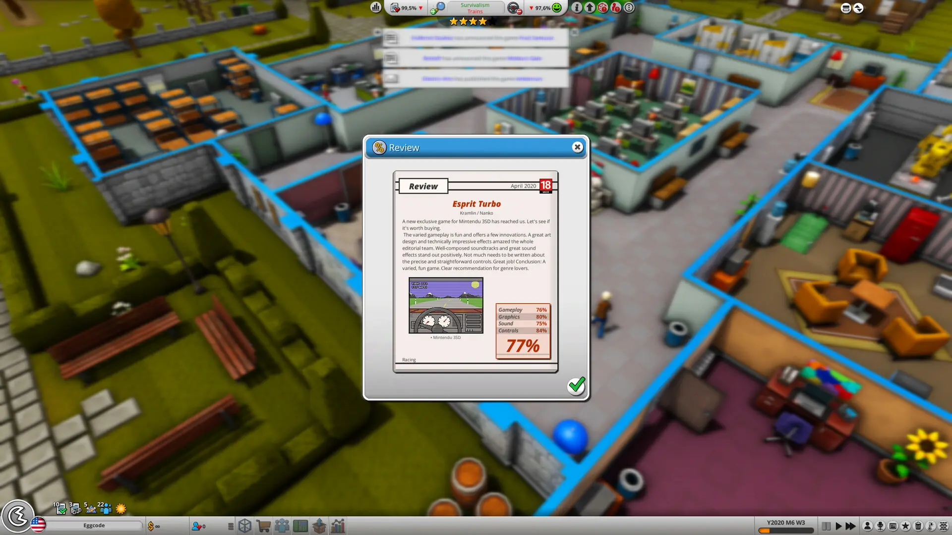 疯狂游戏大亨2/Mad Games Tycoon 2 游戏截图