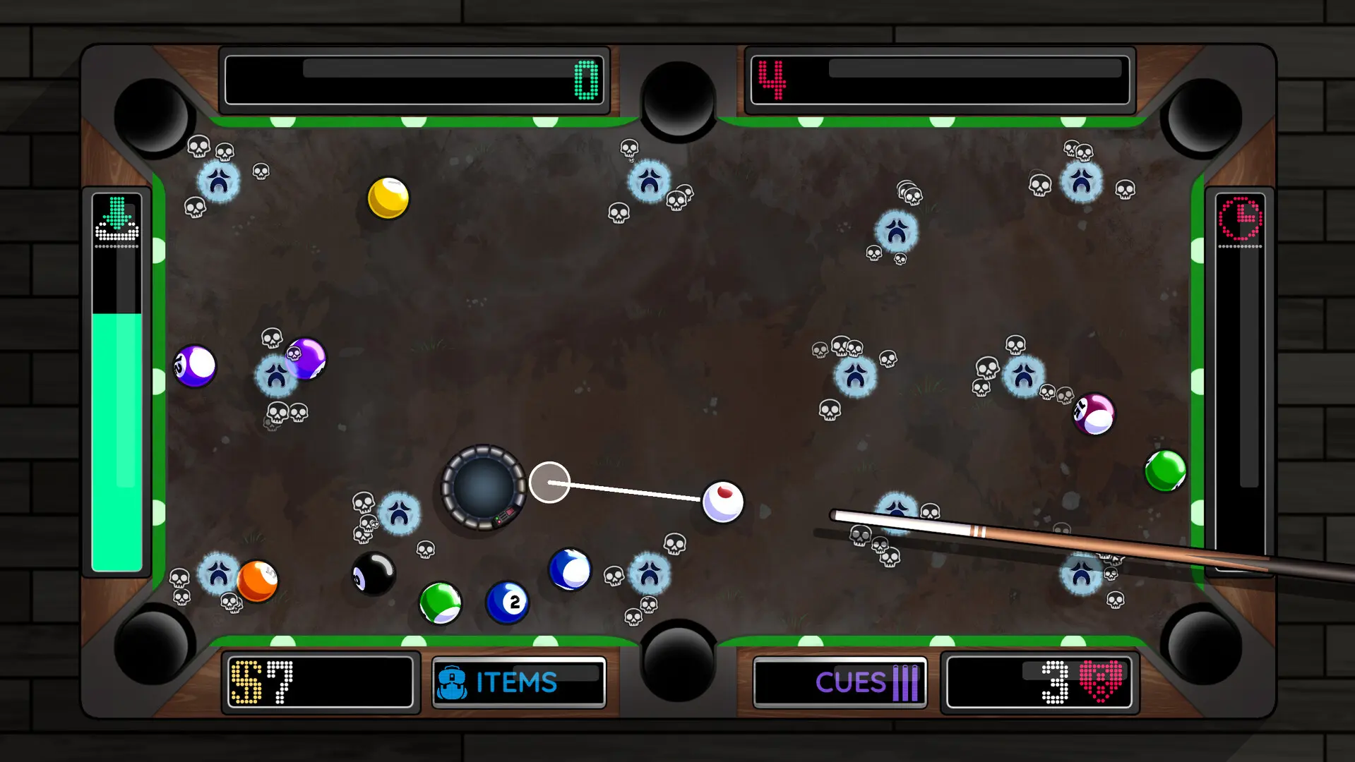 下垂口袋/台球Roguelike/Drop Pockets 游戏截图