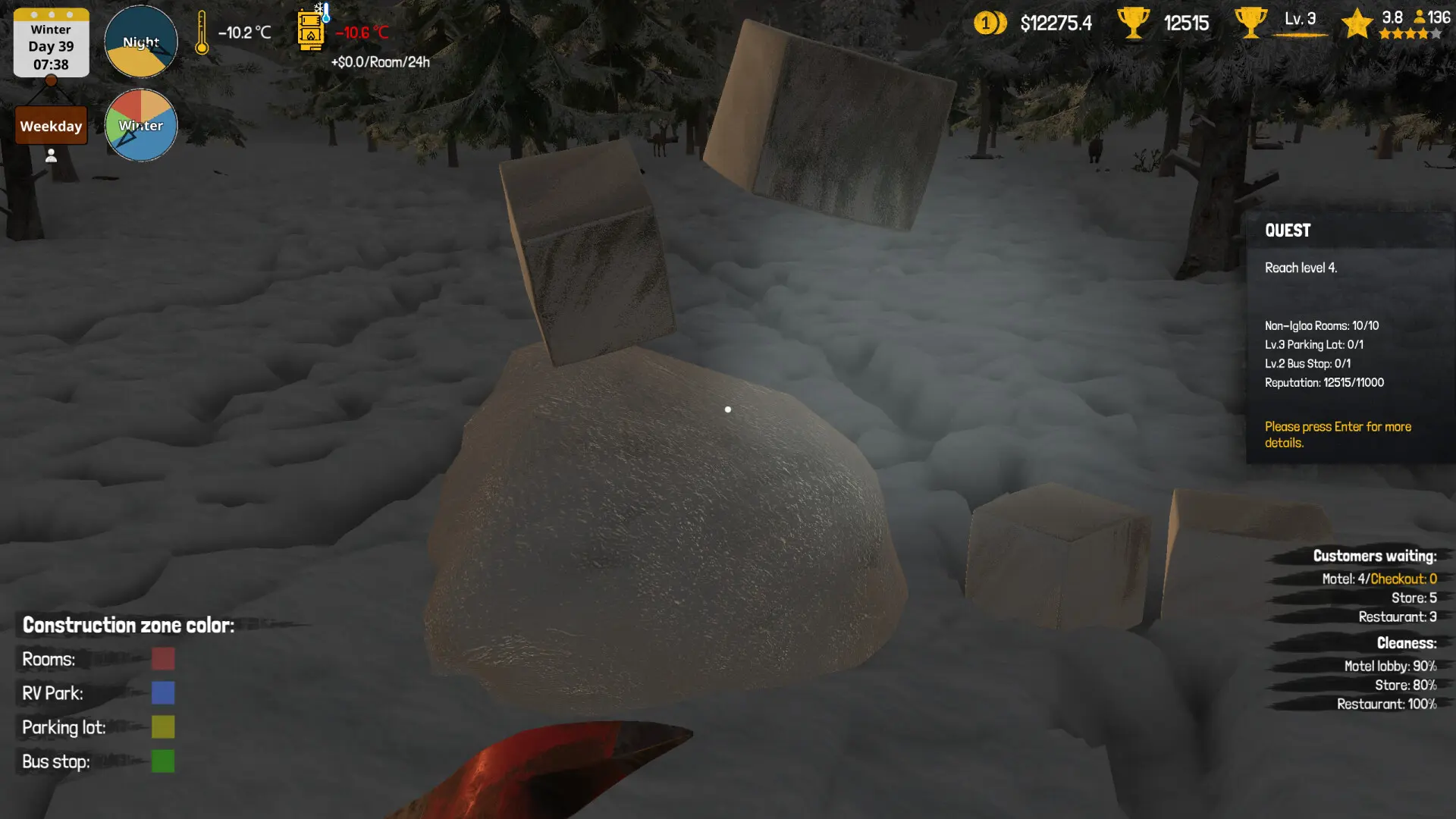 北极汽车旅馆模拟器/Arctic Motel Simulator 游戏截图