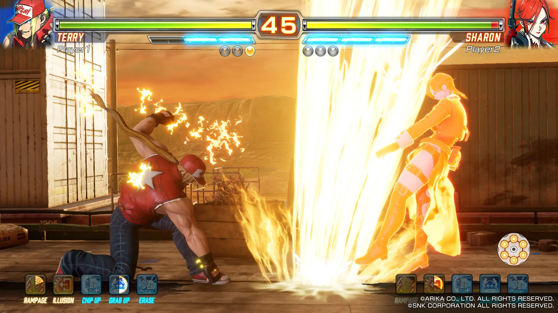 格斗领域EX/FIGHTING EX LAYER 游戏截图