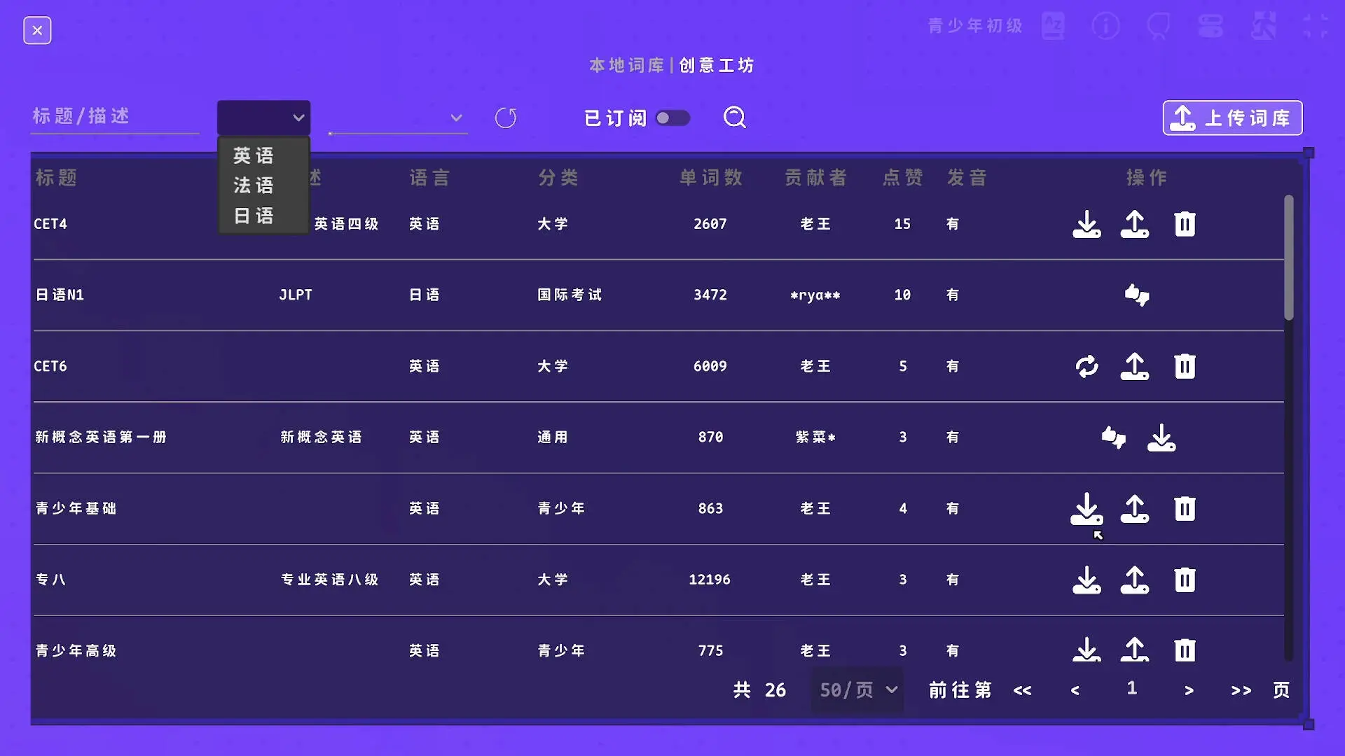 热血单词/LexiRogue 游戏截图
