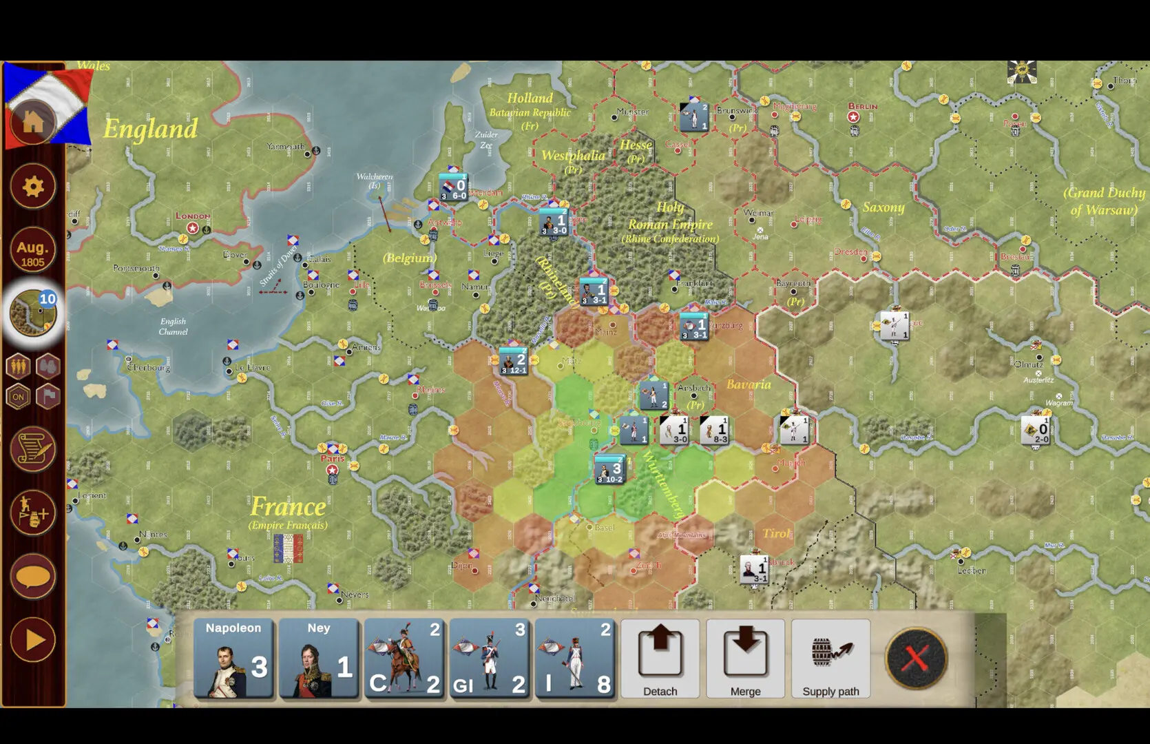 拿破仑之鹰：拿破仑战争游戏/Napoleon's Eagles: Game of the Napoleonic Wars 游戏截图