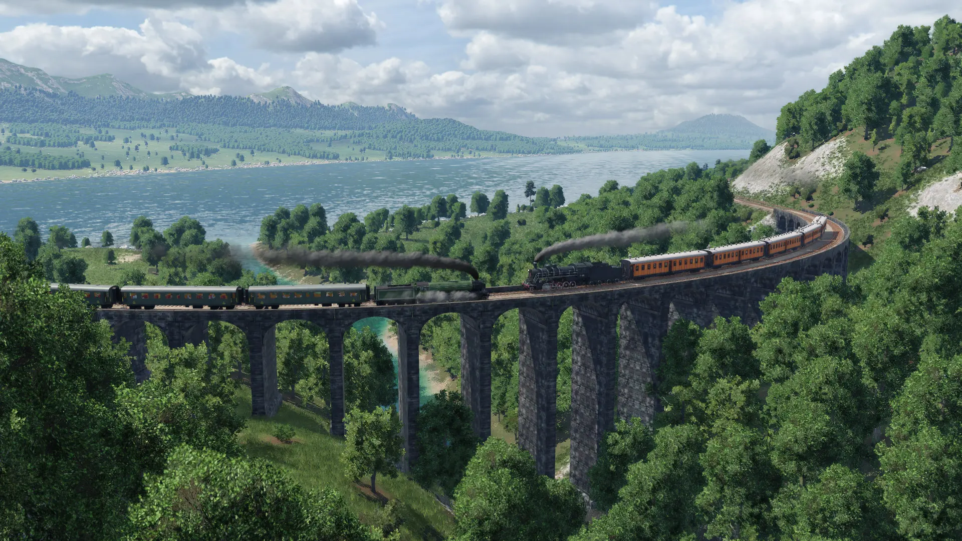 狂热运输2/疯狂运输2/Transport Fever 2 游戏截图