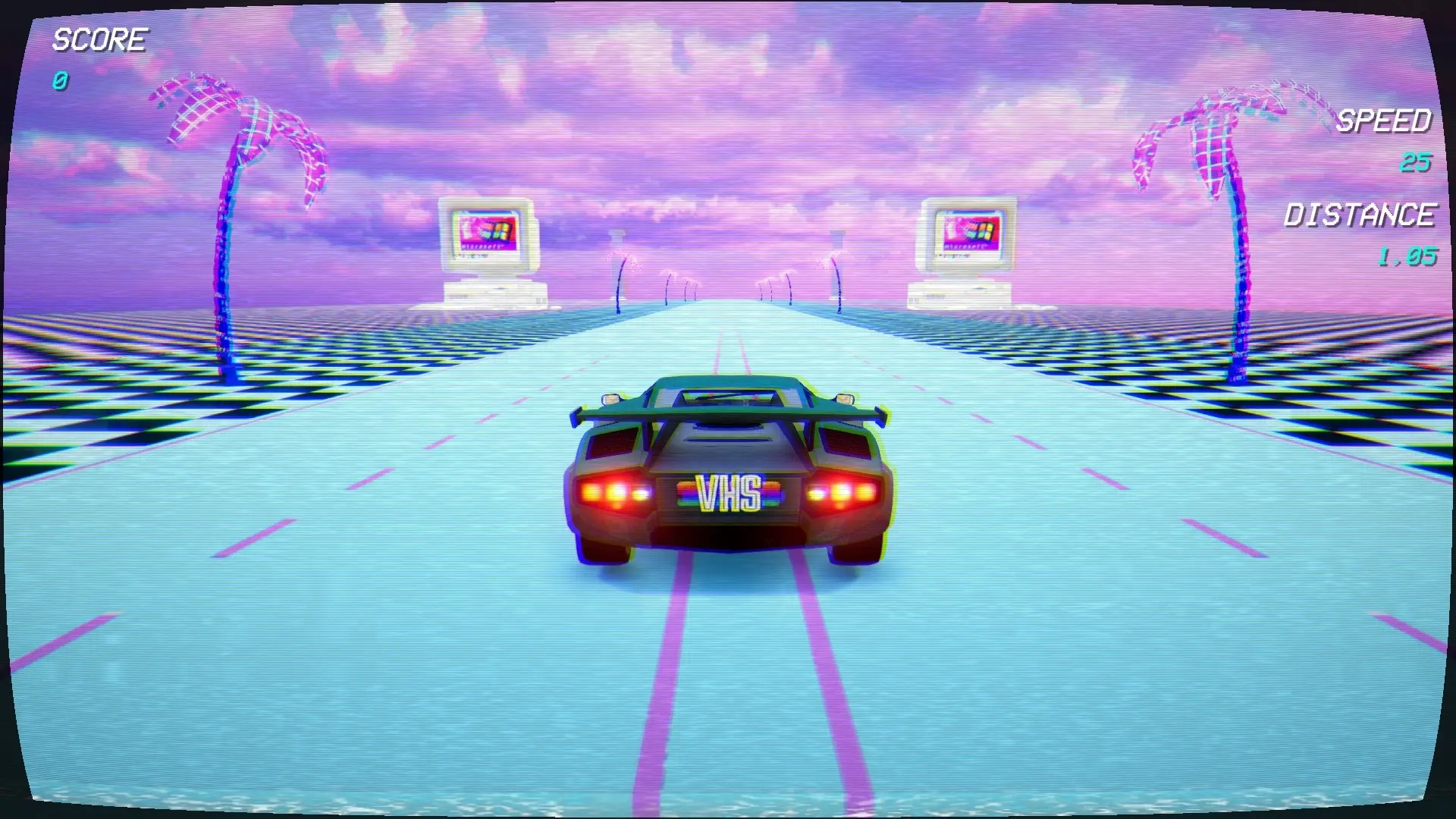 复古浪潮/Retrowave 游戏截图