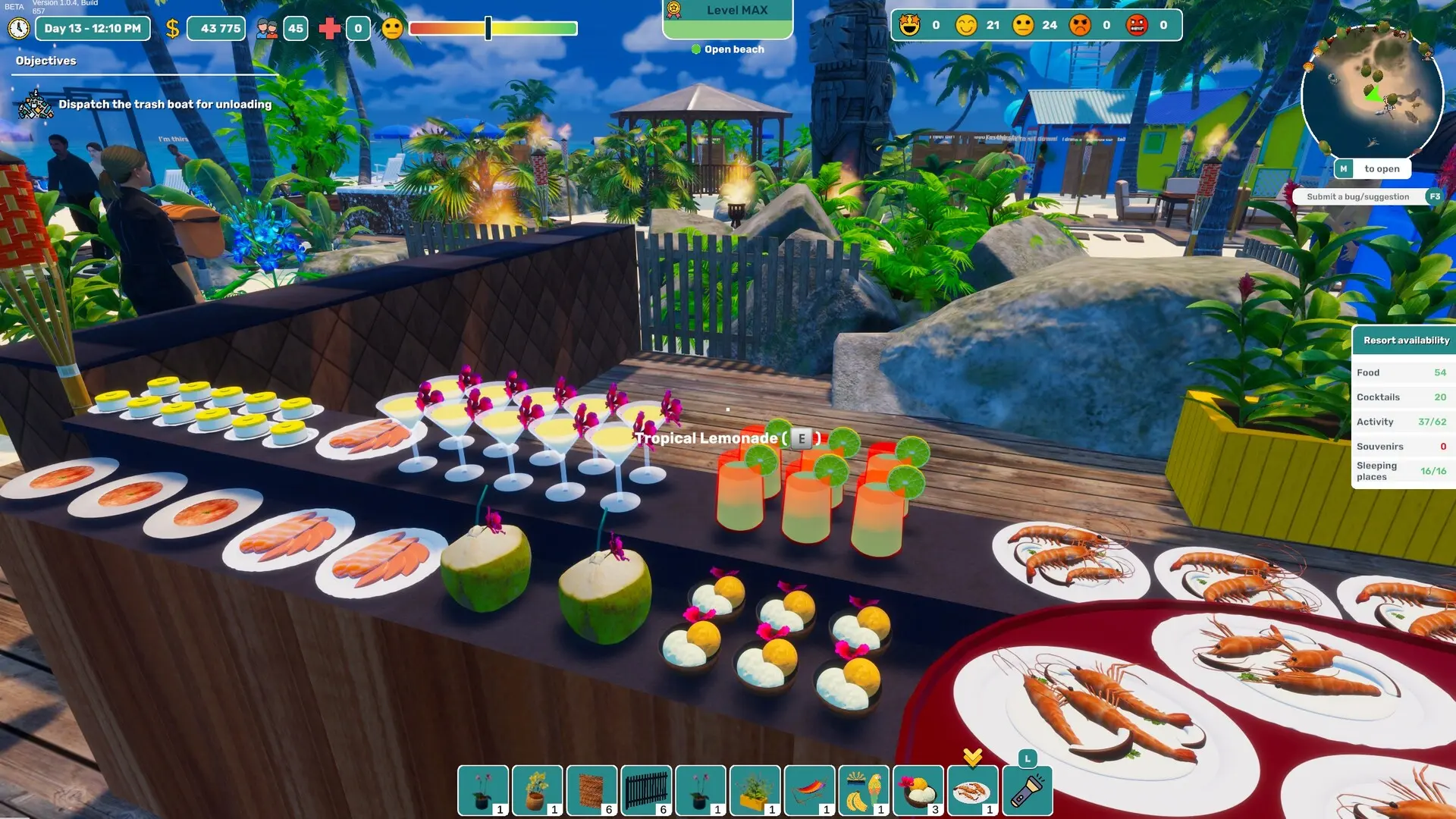 天堂海滩模拟器/Paradise Beach Simulator 游戏截图