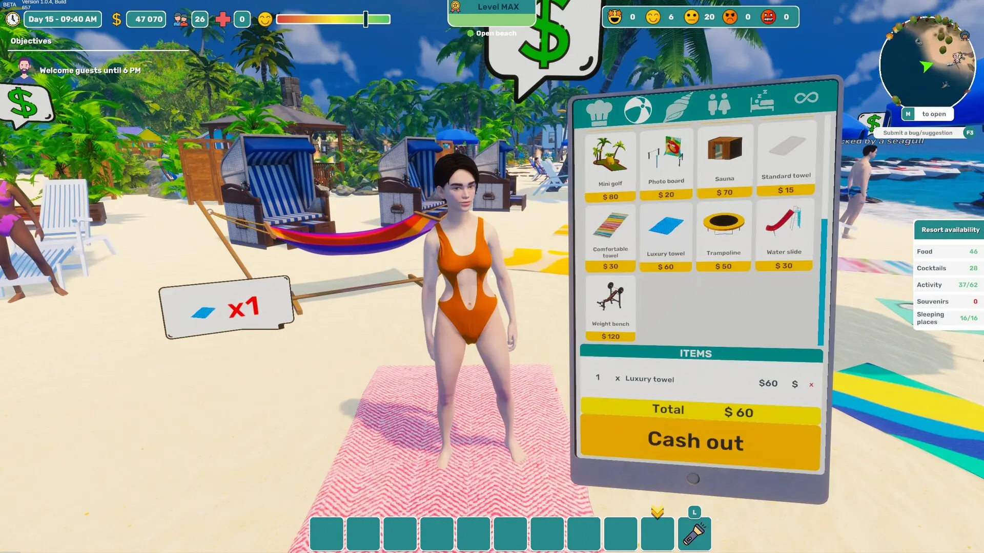 天堂海滩模拟器/Paradise Beach Simulator 游戏截图