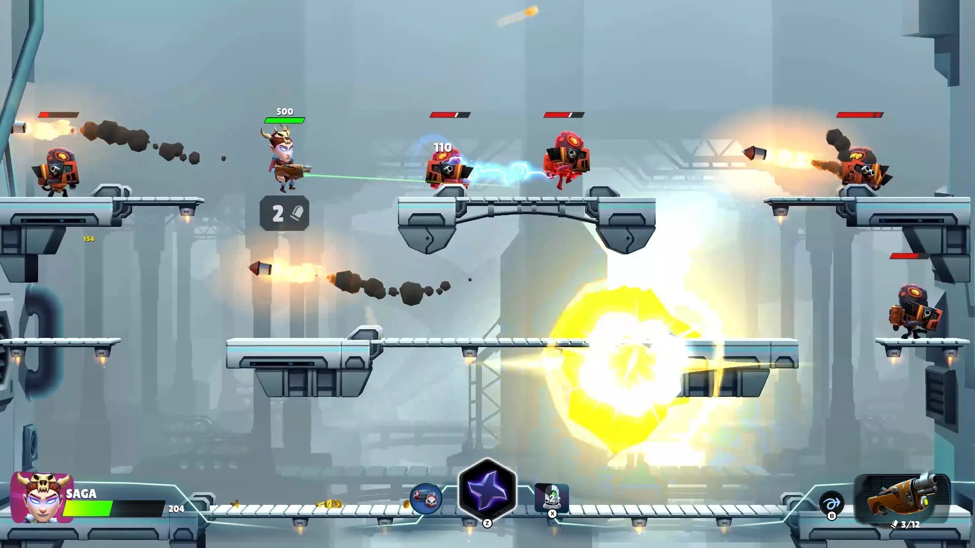 自动枪英雄：超级充能/Autogun Heroes: Supercharged 游戏截图