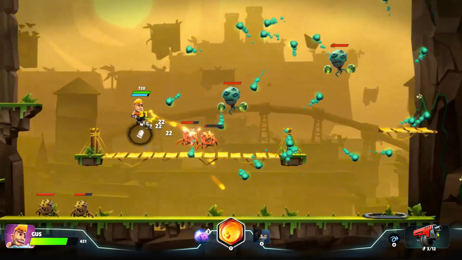 自动枪英雄：超级充能/Autogun Heroes: Supercharged 游戏截图