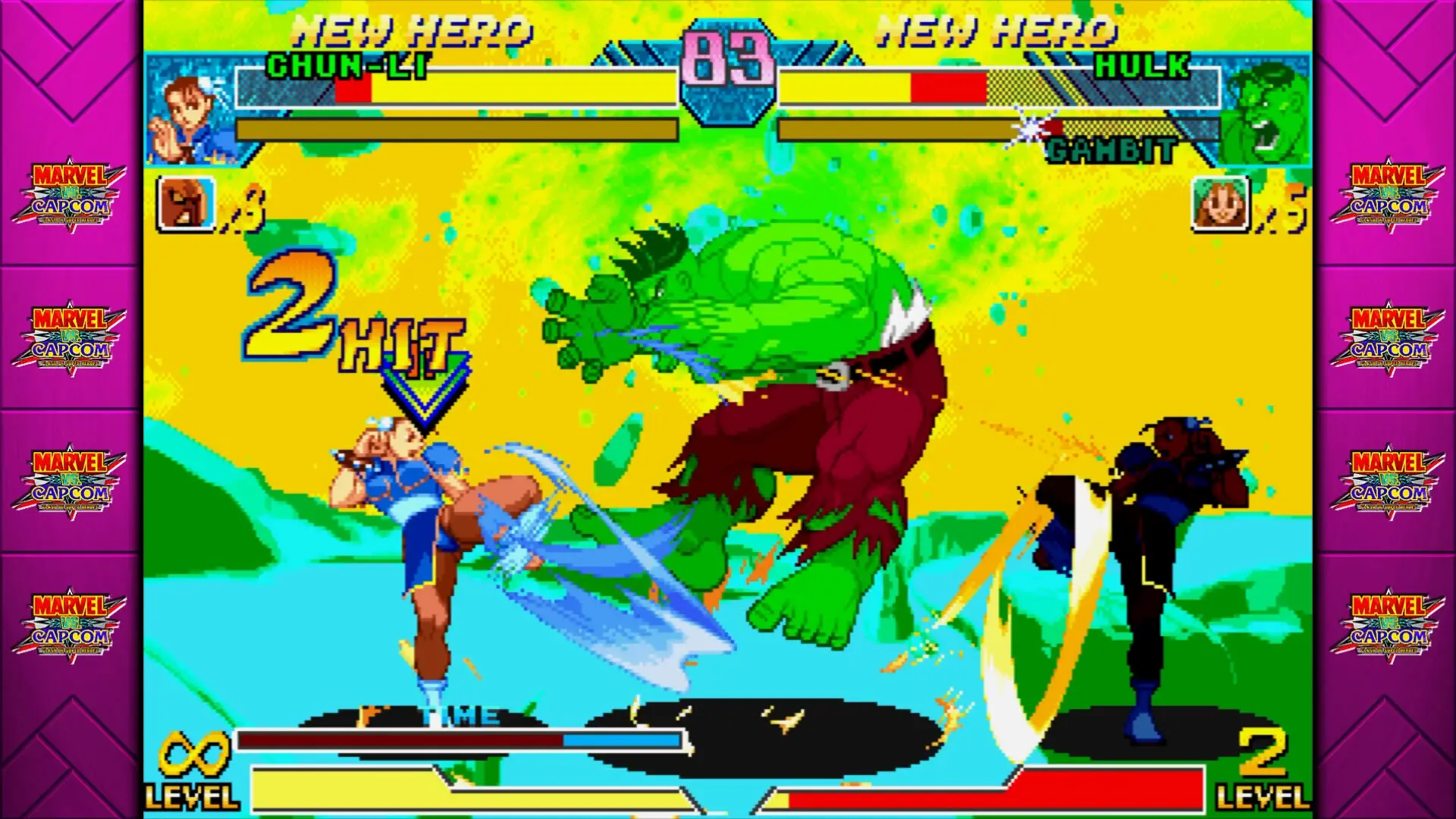 漫威vs卡普空格斗合集:经典街机/MARVEL vs. CAPCOM Fighting Collection: Arcade Classics 游戏截图