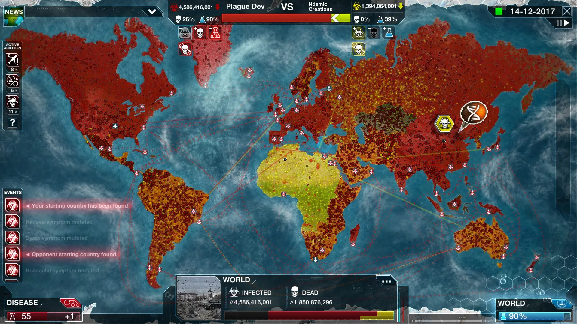 瘟疫公司:物竞天择/瘟疫公司:进化/Plague Inc: Evolved 游戏截图