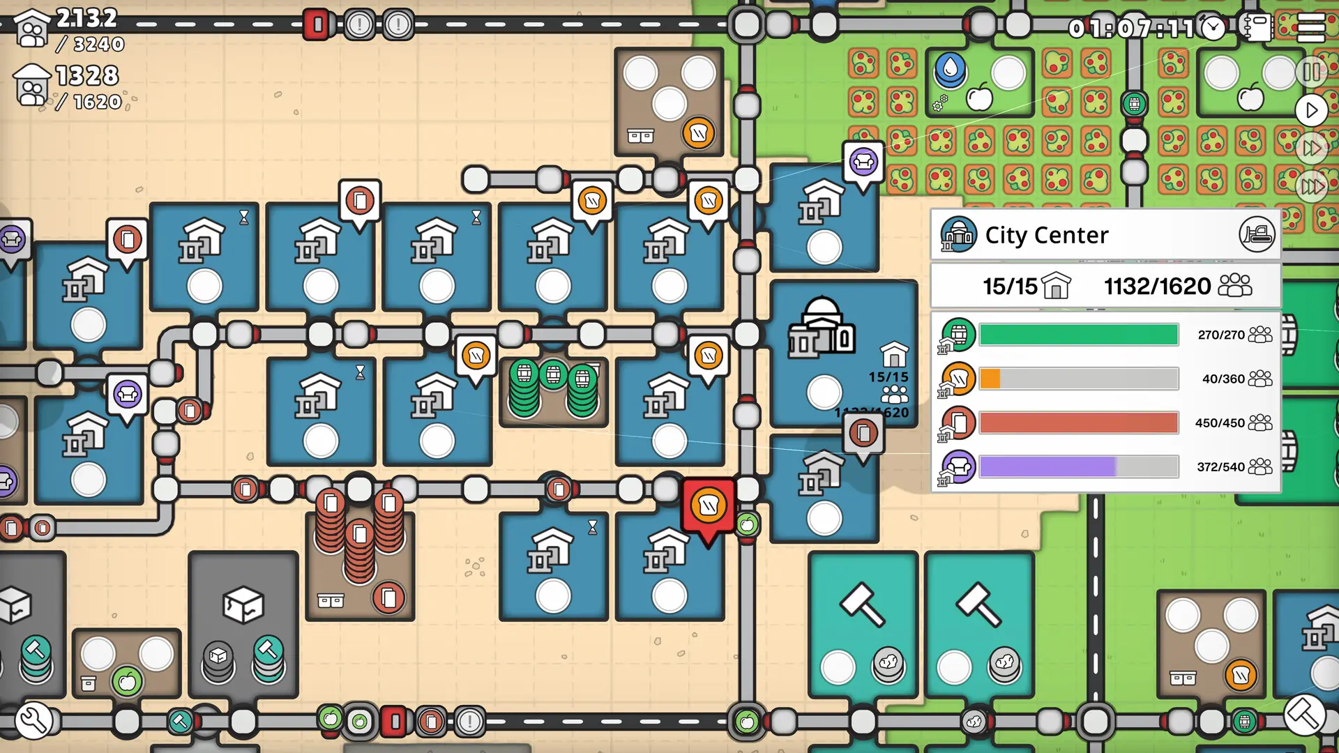 小小城建/Mini Settlers 游戏截图
