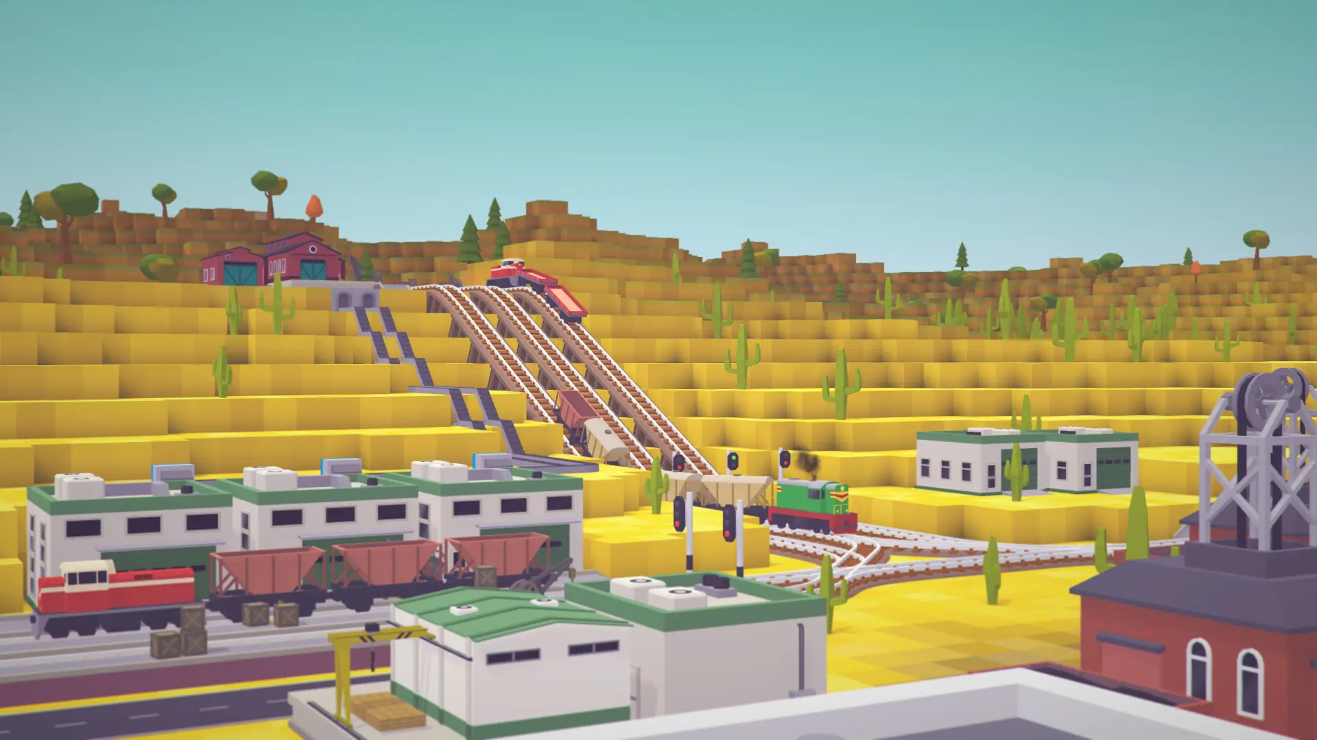 体素大亨/Voxel Tycoon 游戏截图