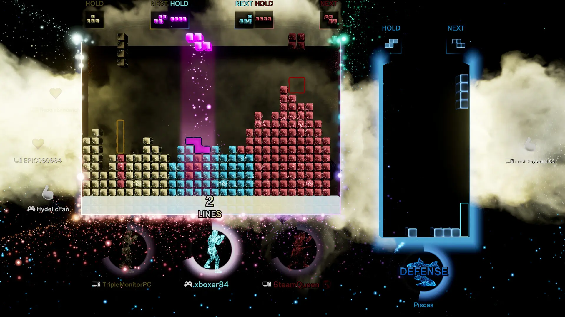 俄罗斯方块效应：连接/Tetris Effect: Connected/支持网络联机 游戏截图